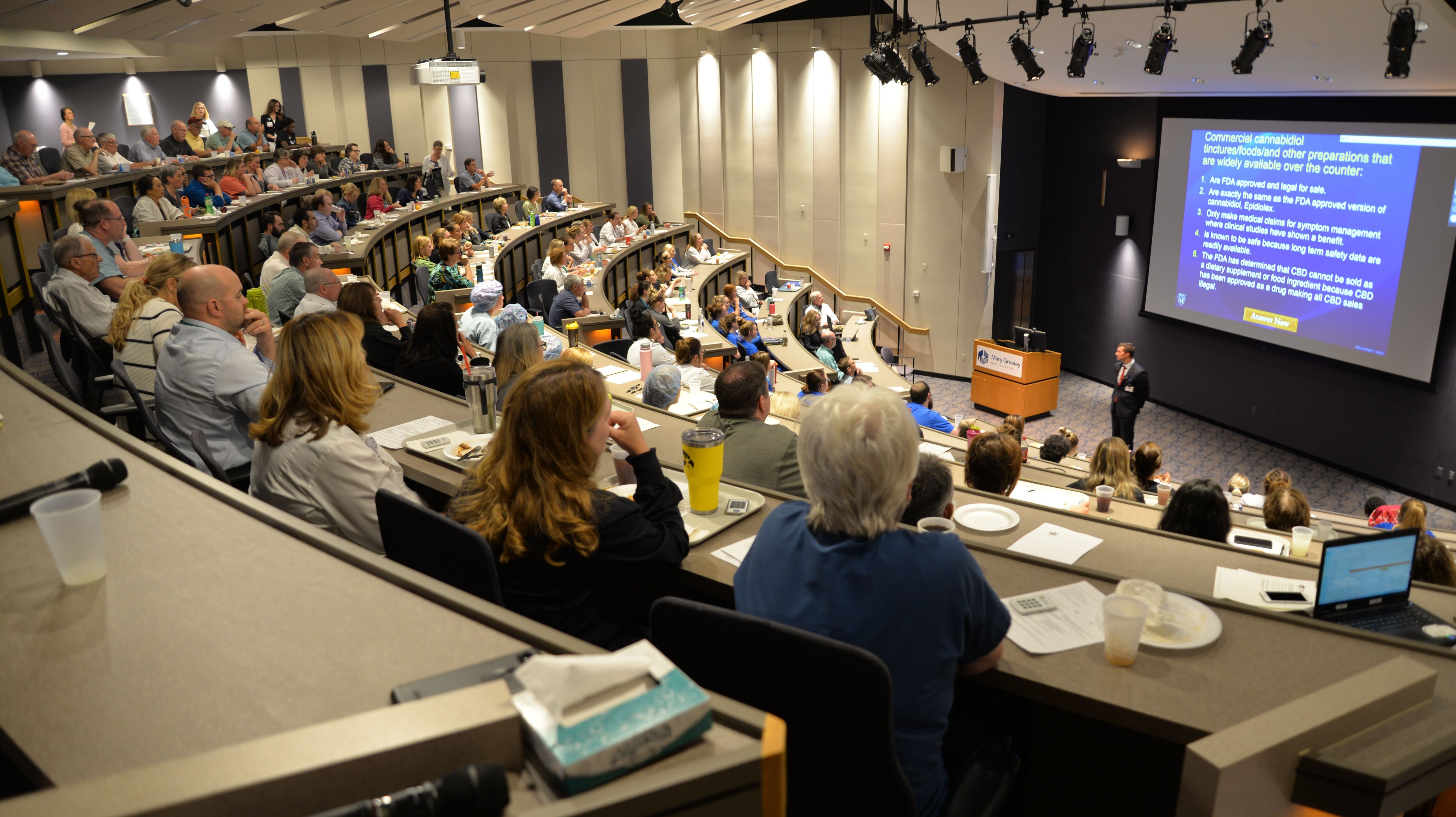 Grand Rounds in Bessie Myers Auditorium